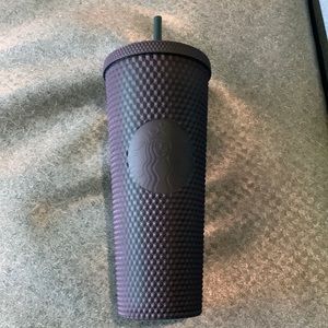 🆕 Starbucks All Black Matte Tumbler NWT